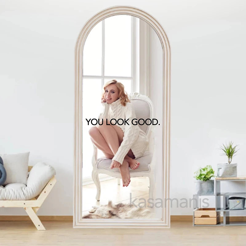 You Look Amazing Vinyl Mirror Decal