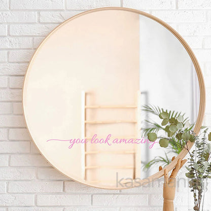 You Look Amazing Vinyl Mirror Decal