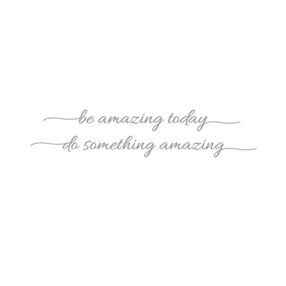 You Look Amazing Vinyl Mirror Decal