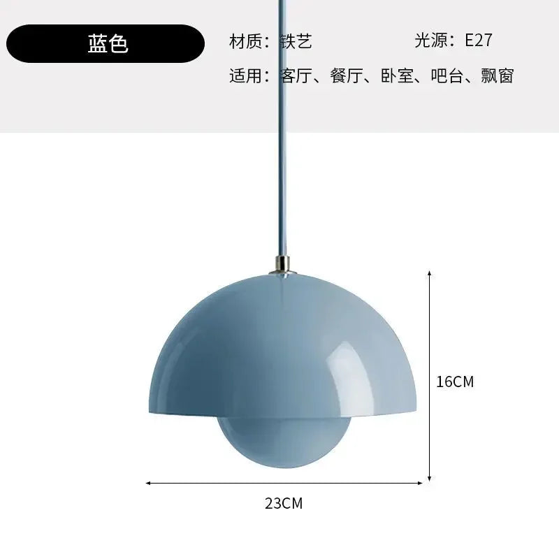 ZODOLAMP Multi-Colour Chandelier Pendant Light