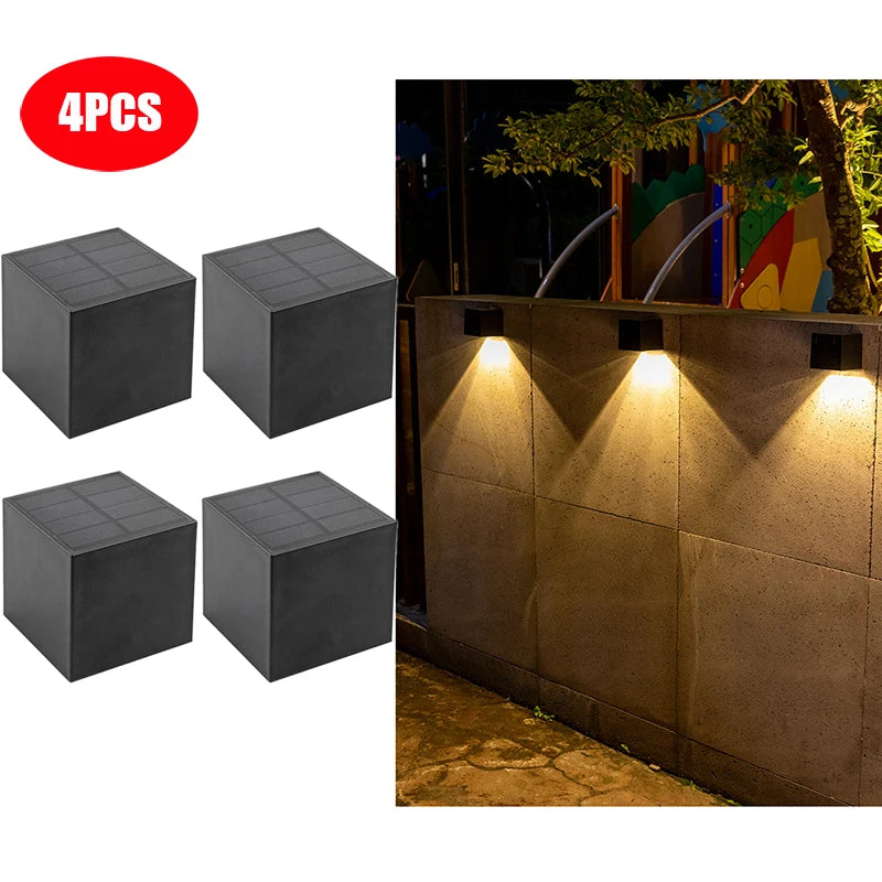 ZTree Solar LED Garden Wall Light