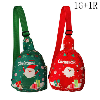 Christmas Purse Cute Sling Backpack