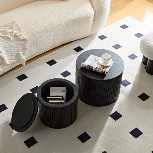 Black MDF Coffee Table
