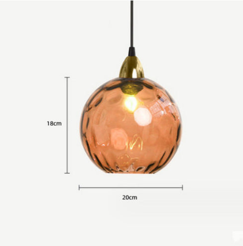 Glass Chandelier Pendant Light