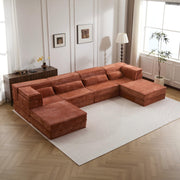 Orange Sectional Sofa