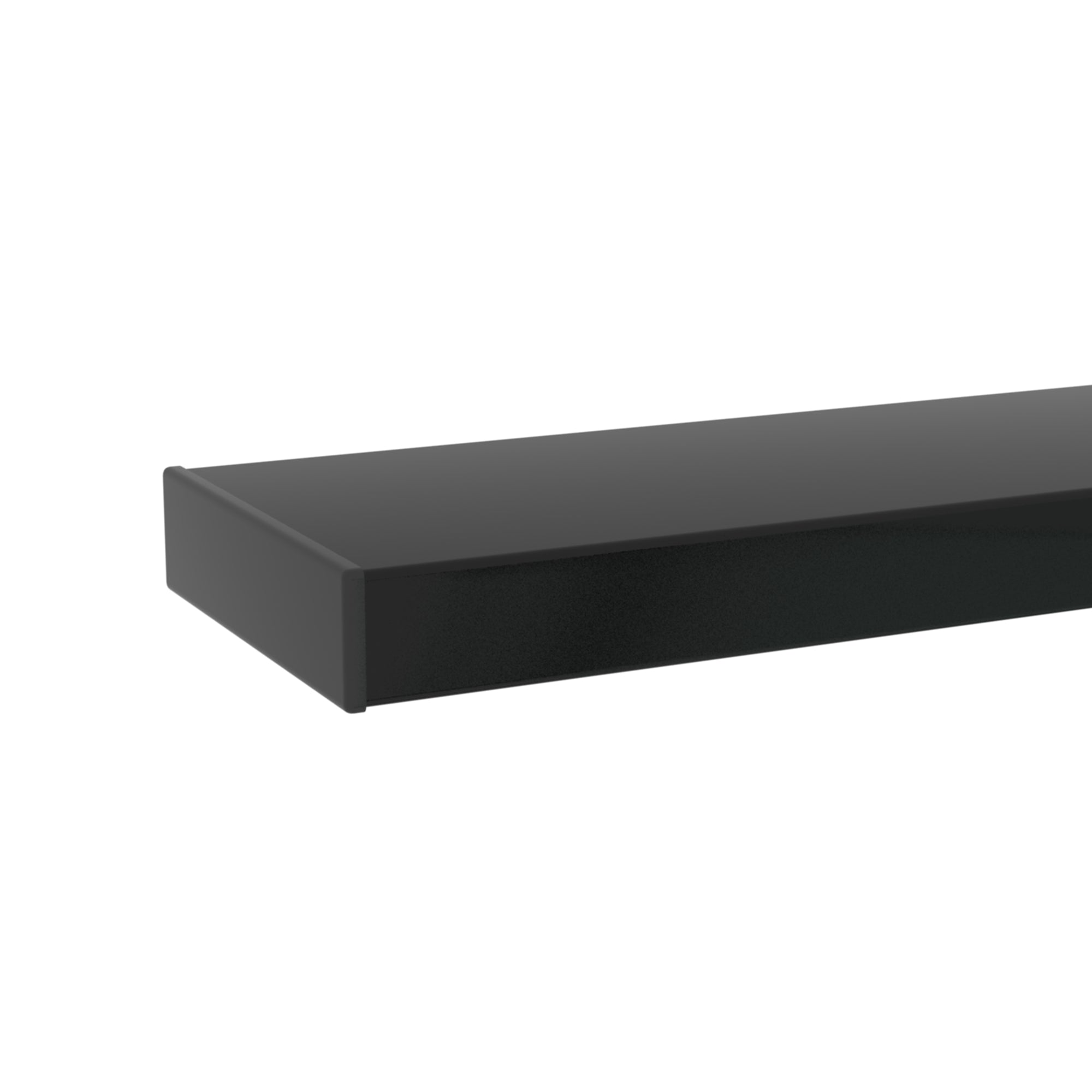 Black Glass Coffee Table Metal Frame Living Room