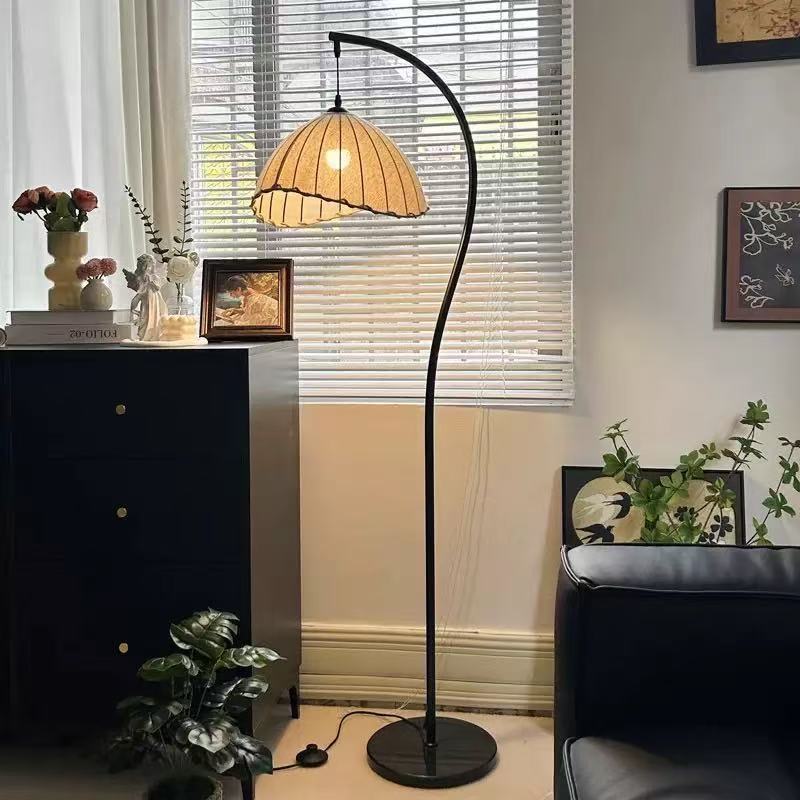 Vintage Crescent Floor Lamp