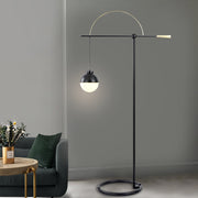 Black Iron Floor Lamp