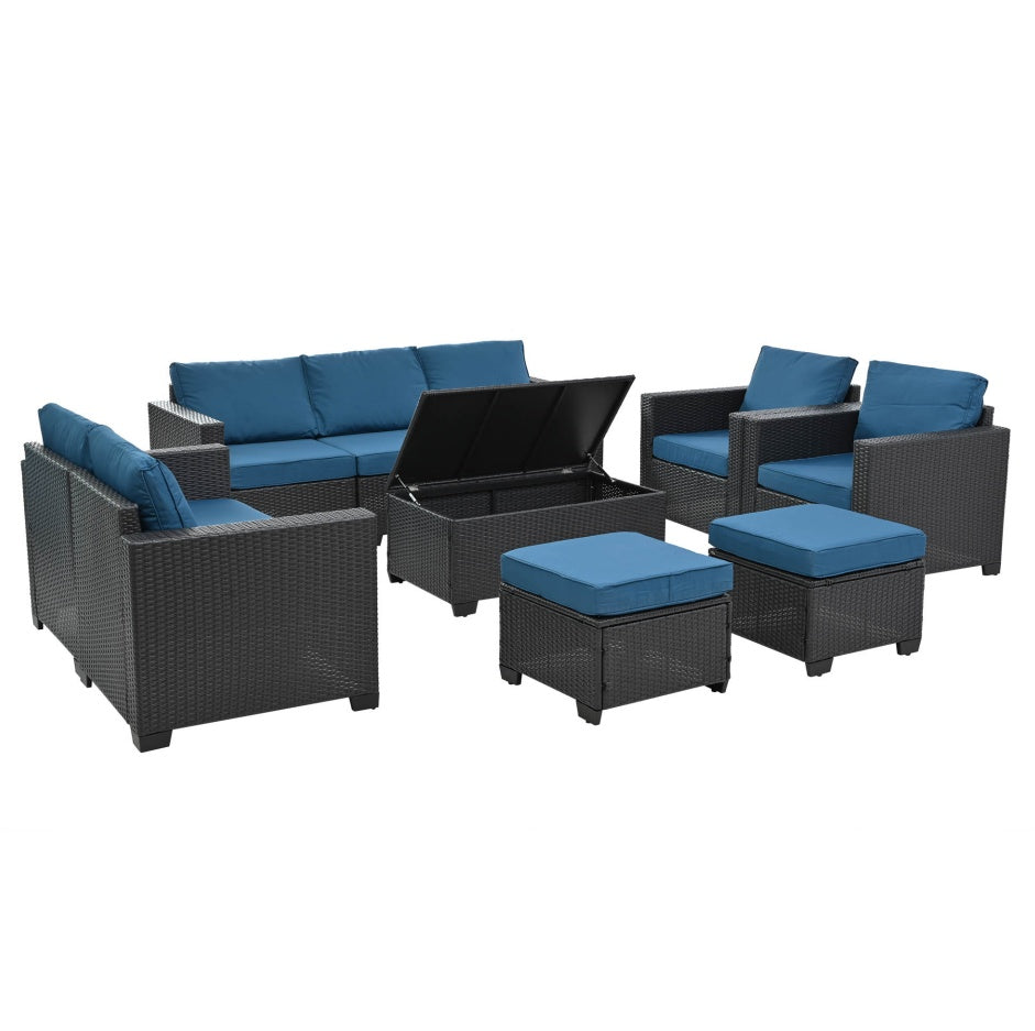 Gray Modular Patio Set