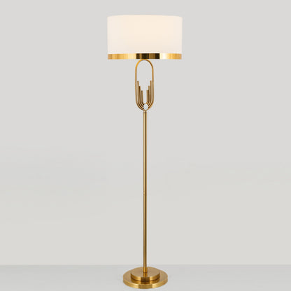 Luxury Postmodern Metal Style Creative Living Room Tea Table Study Floor Lamp