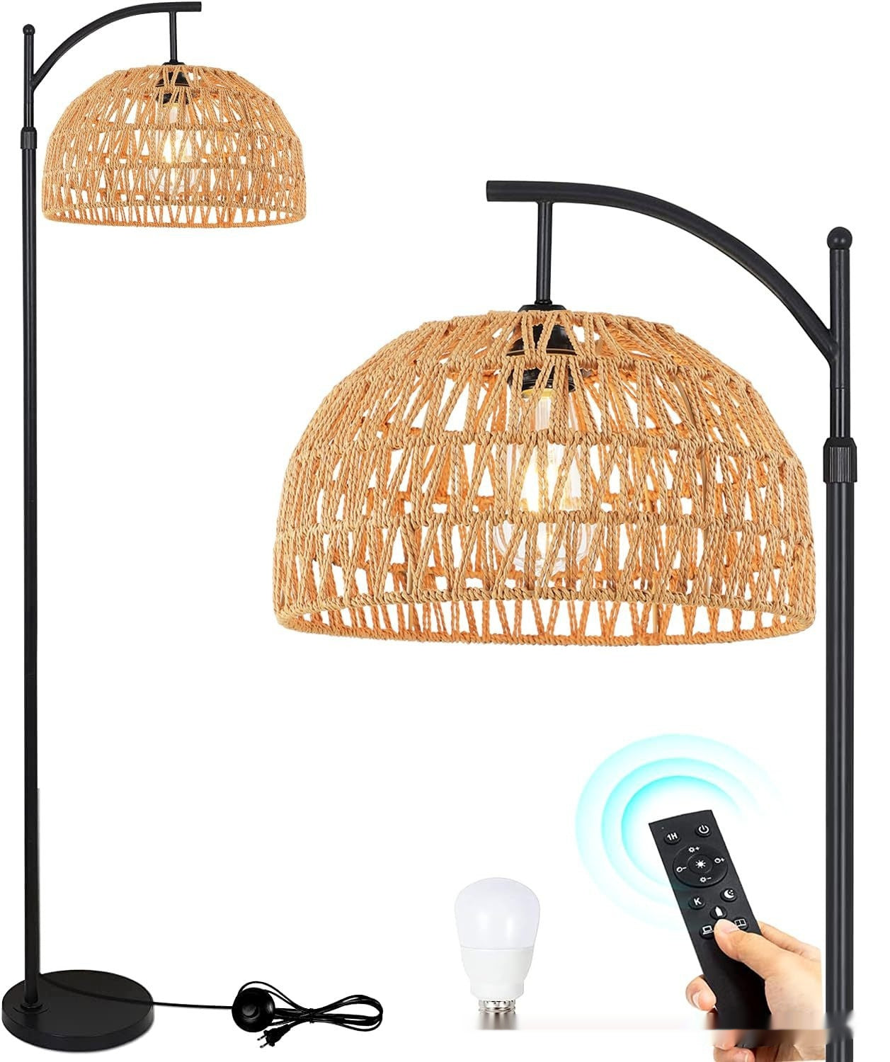 American Iron Floor Lamp
