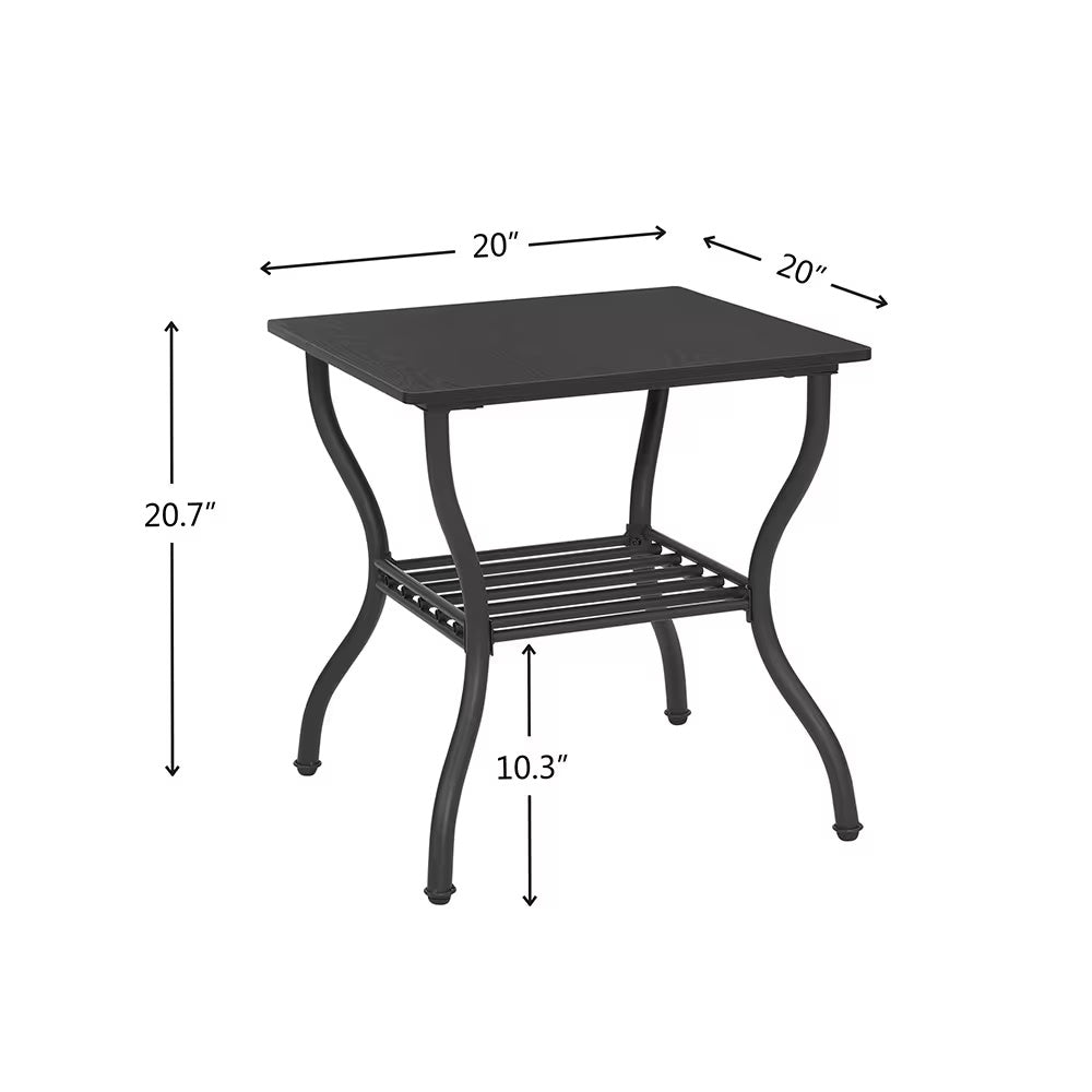 Conjunto Contemporáneo de 3 Piezas de Mesa de Centro Mesa de Centro Rectangular