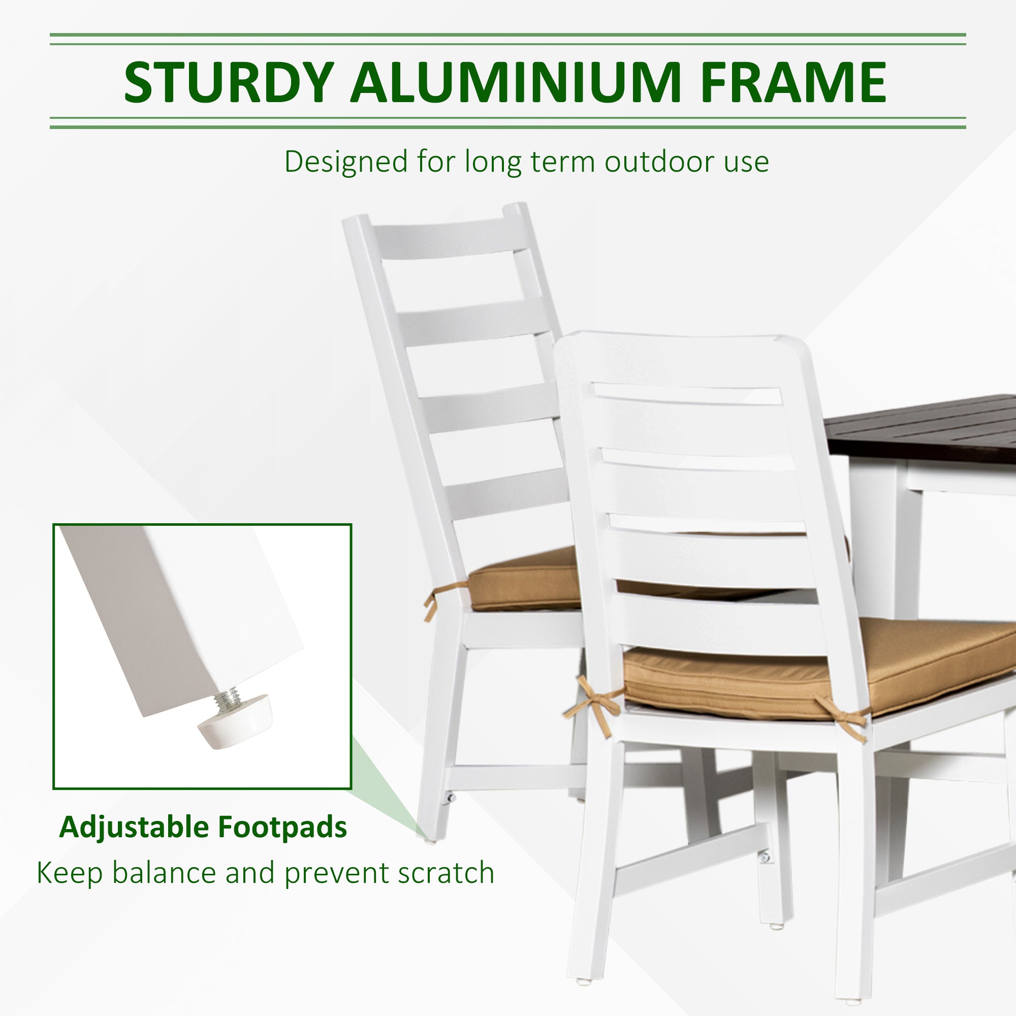 Extended Patio Dining Set