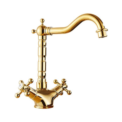 Vintage Brass Basin Faucet Kitchen
