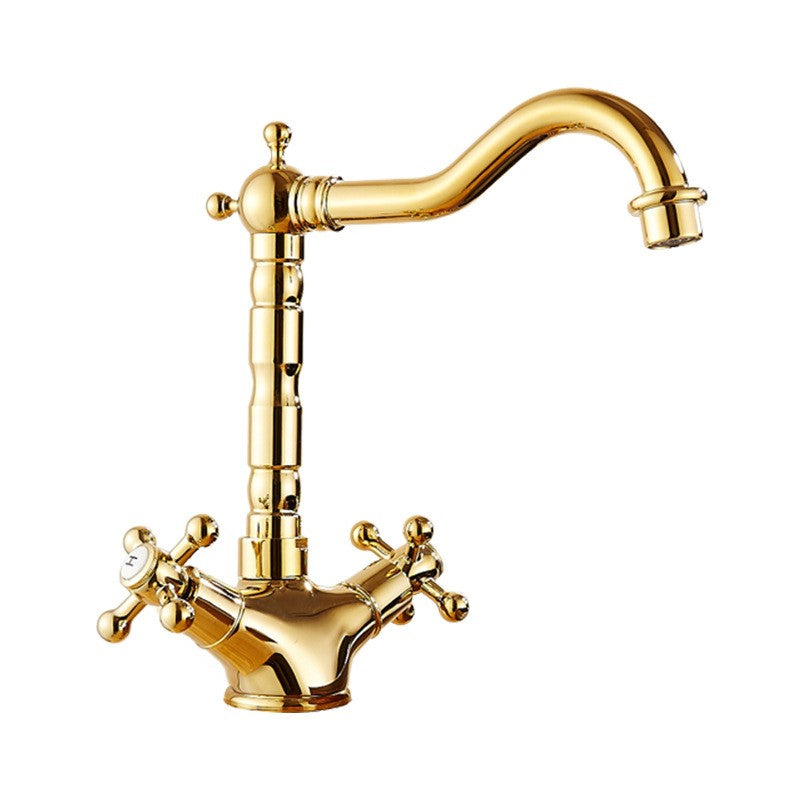 Grifo de Lavabo de Latón Vintage para Cocina