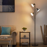 Gold Adjustable Rotatable Floor Lamp With Remote