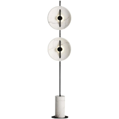 White Marble Living Room Floor Lamp Art Bedroom