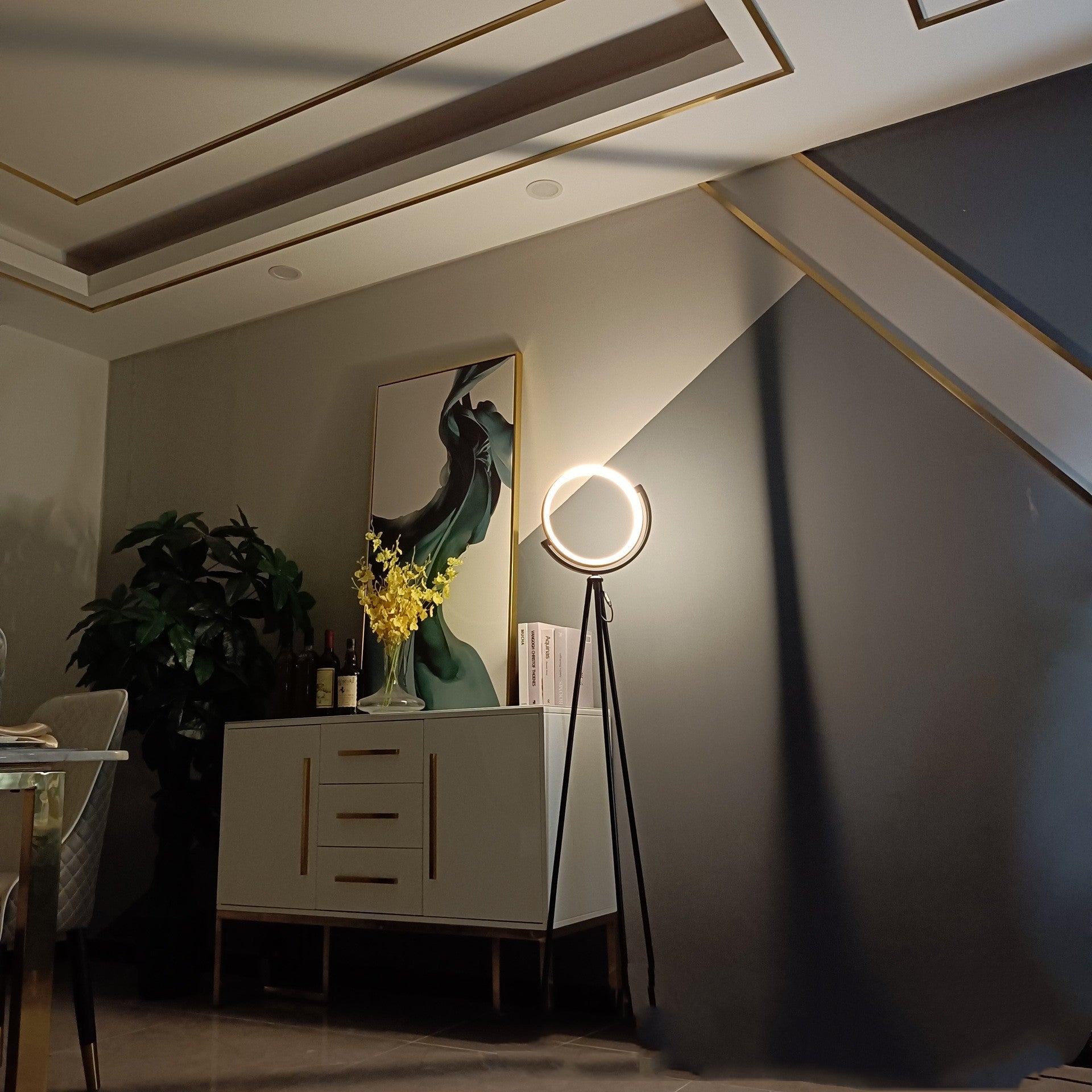 Aluminum Fixed-Height LED Floor Lamp
