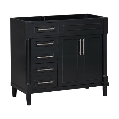 Wood Freestanding Vanity Cabinet