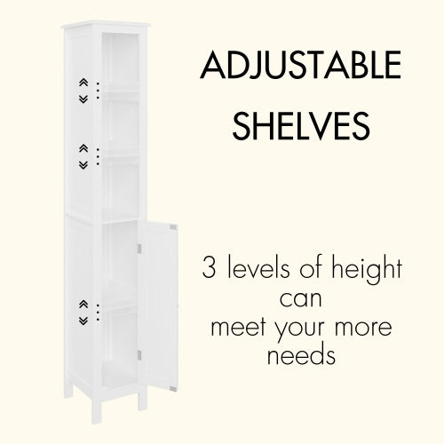 Sleek Tall Storage Cabinet