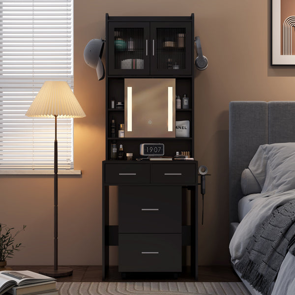 Compact Nordic Vanity Desk