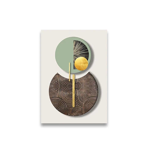 Abstract Geometric Canvas Art Set - B / 50x75cm