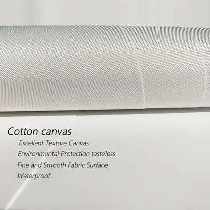 Abstract Nordic Leaf Canvas Wall Art - Posters