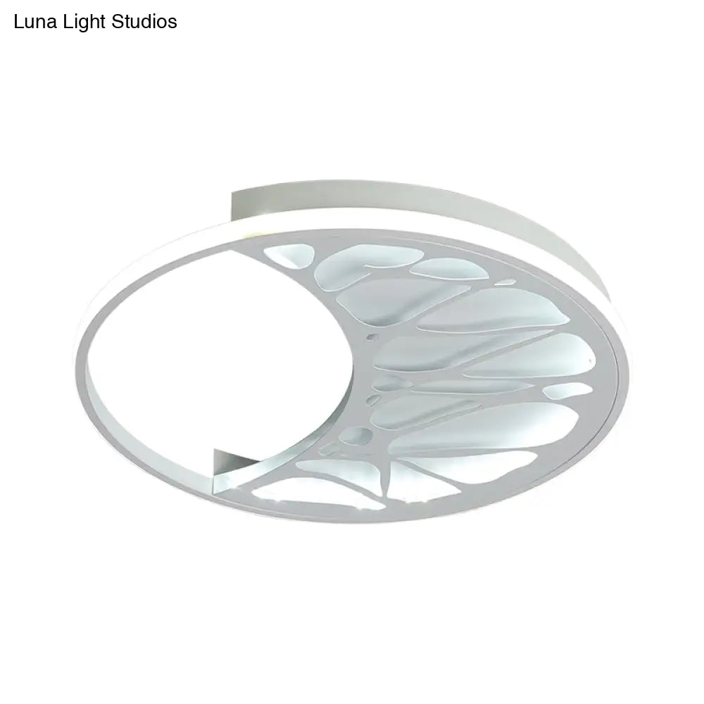 DecorBites™ Abstract Pattern LED Ceiling Light for Modern Bathroom Decor