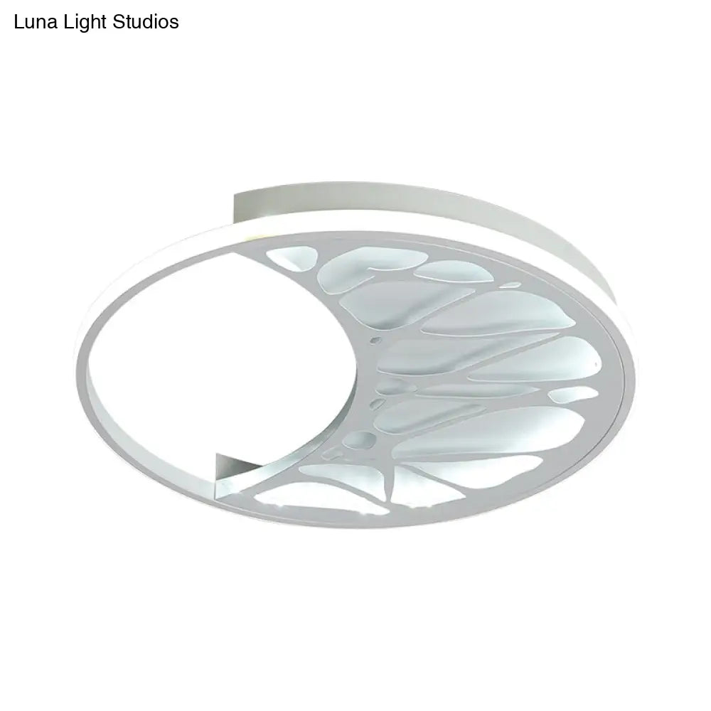 DecorBites™ Abstract Pattern LED Ceiling Light for Modern Bathroom Decor