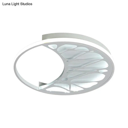 DecorBites™ Abstract Pattern LED Ceiling Light for Modern Bathroom Decor