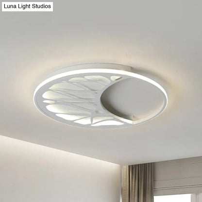 DecorBites™ Abstract Pattern LED Ceiling Light for Modern Bathroom Decor
