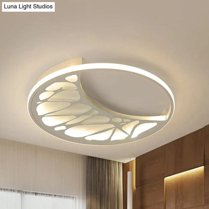 DecorBites™ Abstract Pattern LED Ceiling Light for Modern Bathroom Decor