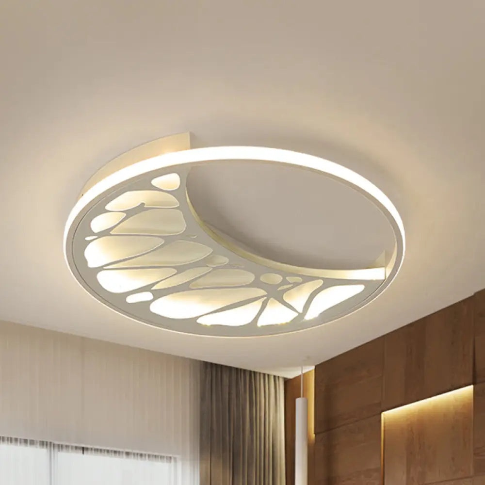 DecorBites™ Abstract Pattern LED Ceiling Light for Modern Bathroom Decor