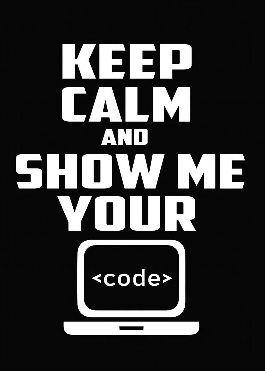 Abstract Programmer Gamer Canvas Wall Art - XY095-18 / 40X50cm Unframed - Posters