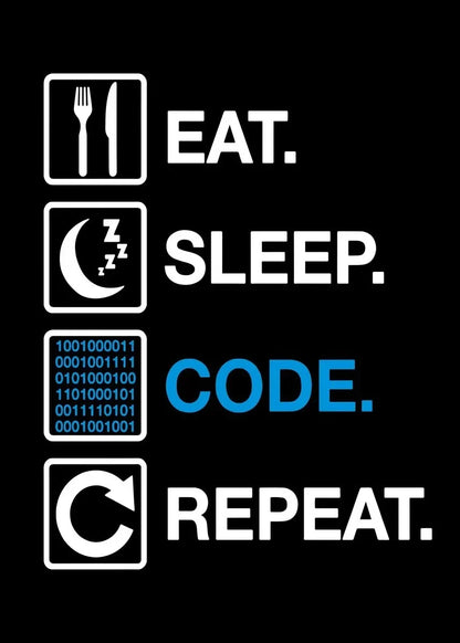 Abstract Programmer Gamer Canvas Wall Art - XY095-3 / 60X80cm Unframed - Posters