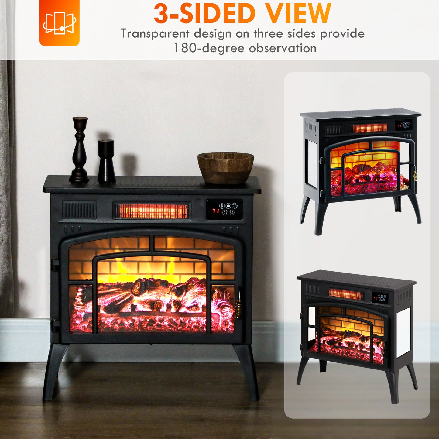 Electric Fireplace Stove