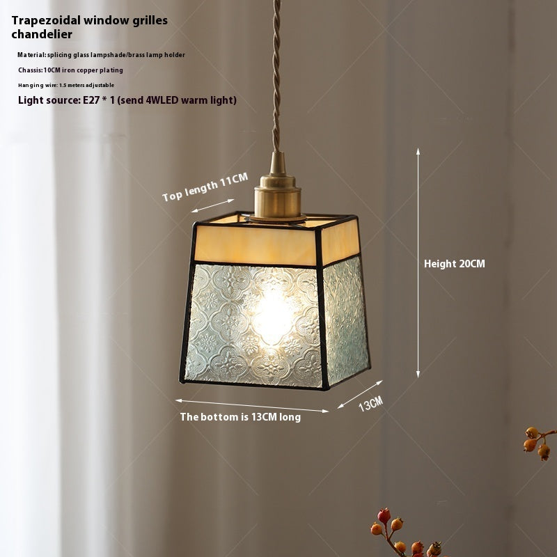 Glass Square Chandelier