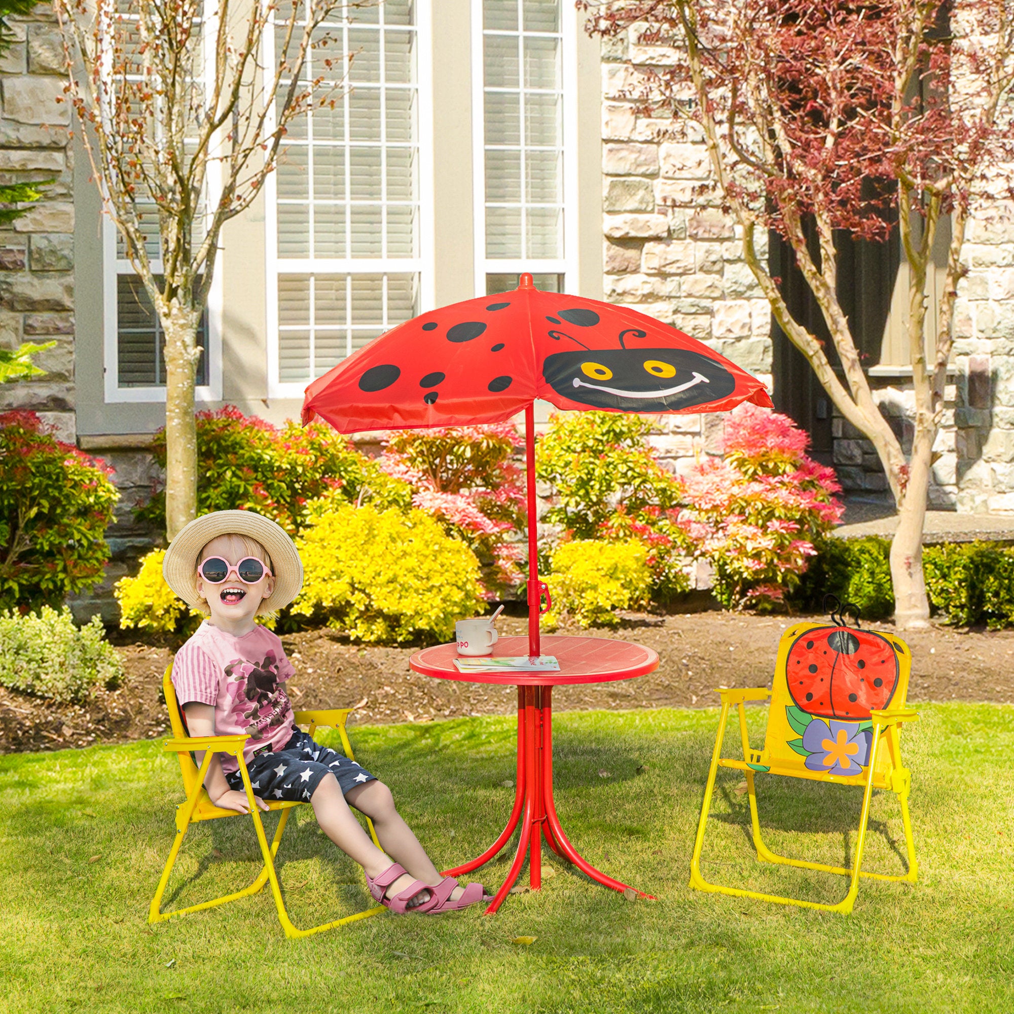 Kids Outdoor Table Set