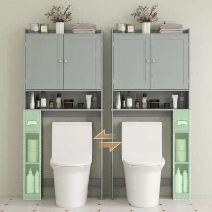 Modern Over the Toilet Storage Cabinet with 2 Doors