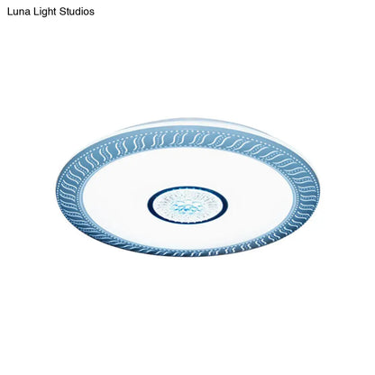 Lámpara de techo LED empotrada DecorBites™ de acrílico para sala de estar y dormitorio infantil