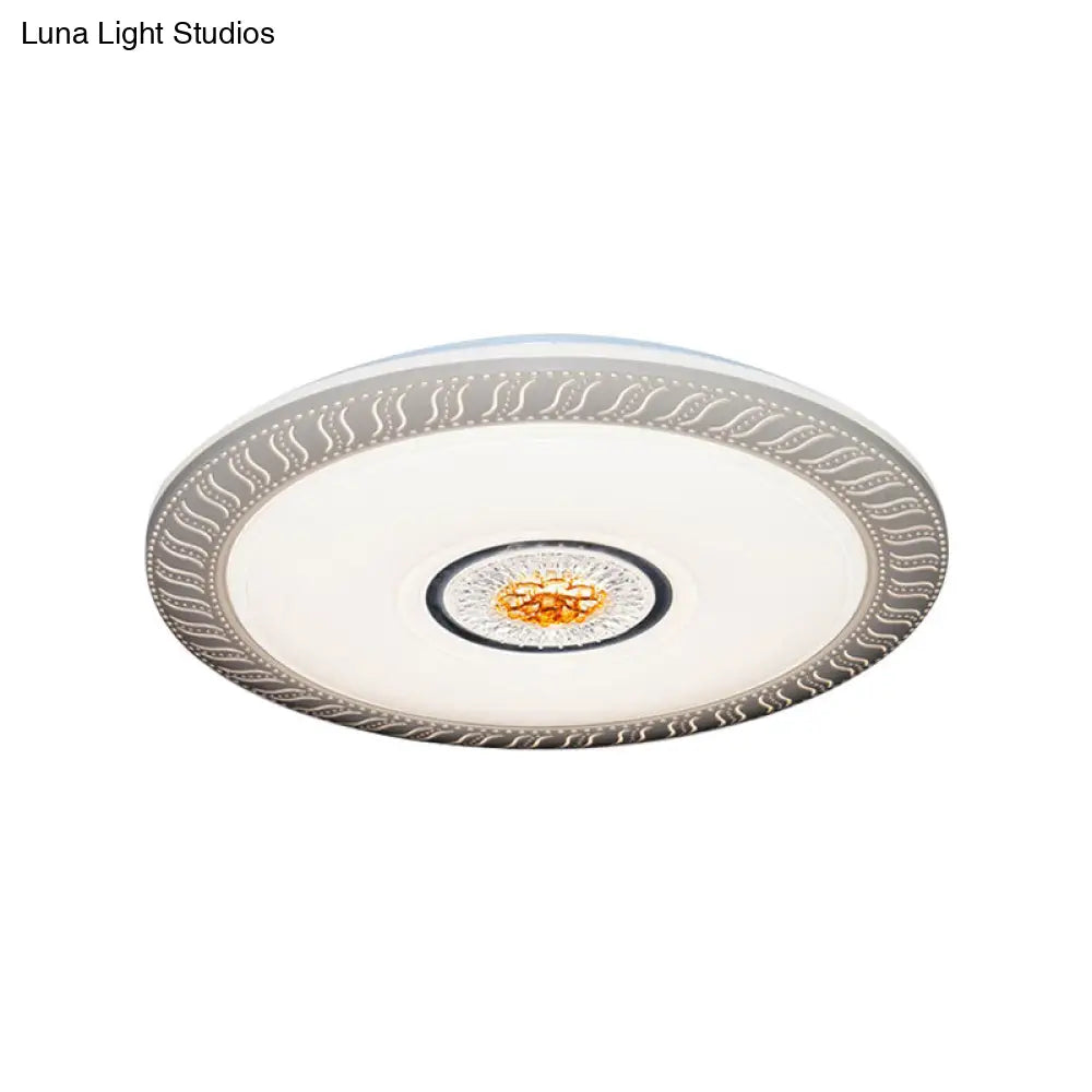 Lámpara de techo LED empotrada DecorBites™ de acrílico para sala de estar y dormitorio infantil