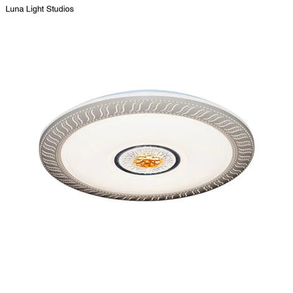 Lámpara de techo LED empotrada DecorBites™ de acrílico para sala de estar y dormitorio infantil