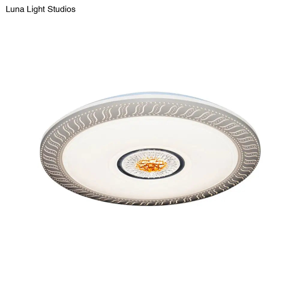 Lámpara de techo LED empotrada DecorBites™ de acrílico para sala de estar y dormitorio infantil