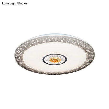 Lámpara de techo LED empotrada DecorBites™ de acrílico para sala de estar y dormitorio infantil