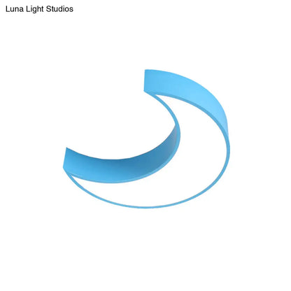 DecorBites™ DecorBites™ Acrylic Lovely Ceiling Fixture Light for Crescent Child Bedroom