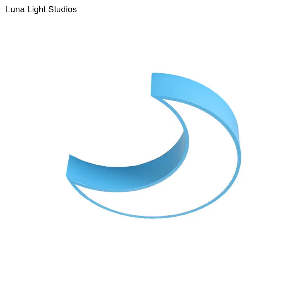 DecorBites™ DecorBites™ Acrylic Lovely Ceiling Fixture Light for Crescent Child Bedroom