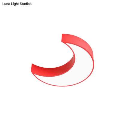 DecorBites™ DecorBites™ Acrylic Lovely Ceiling Fixture Light for Crescent Child Bedroom