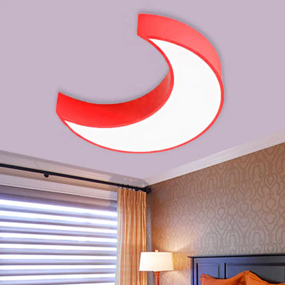 DecorBites™ DecorBites™ Acrylic Lovely Ceiling Fixture Light for Crescent Child Bedroom