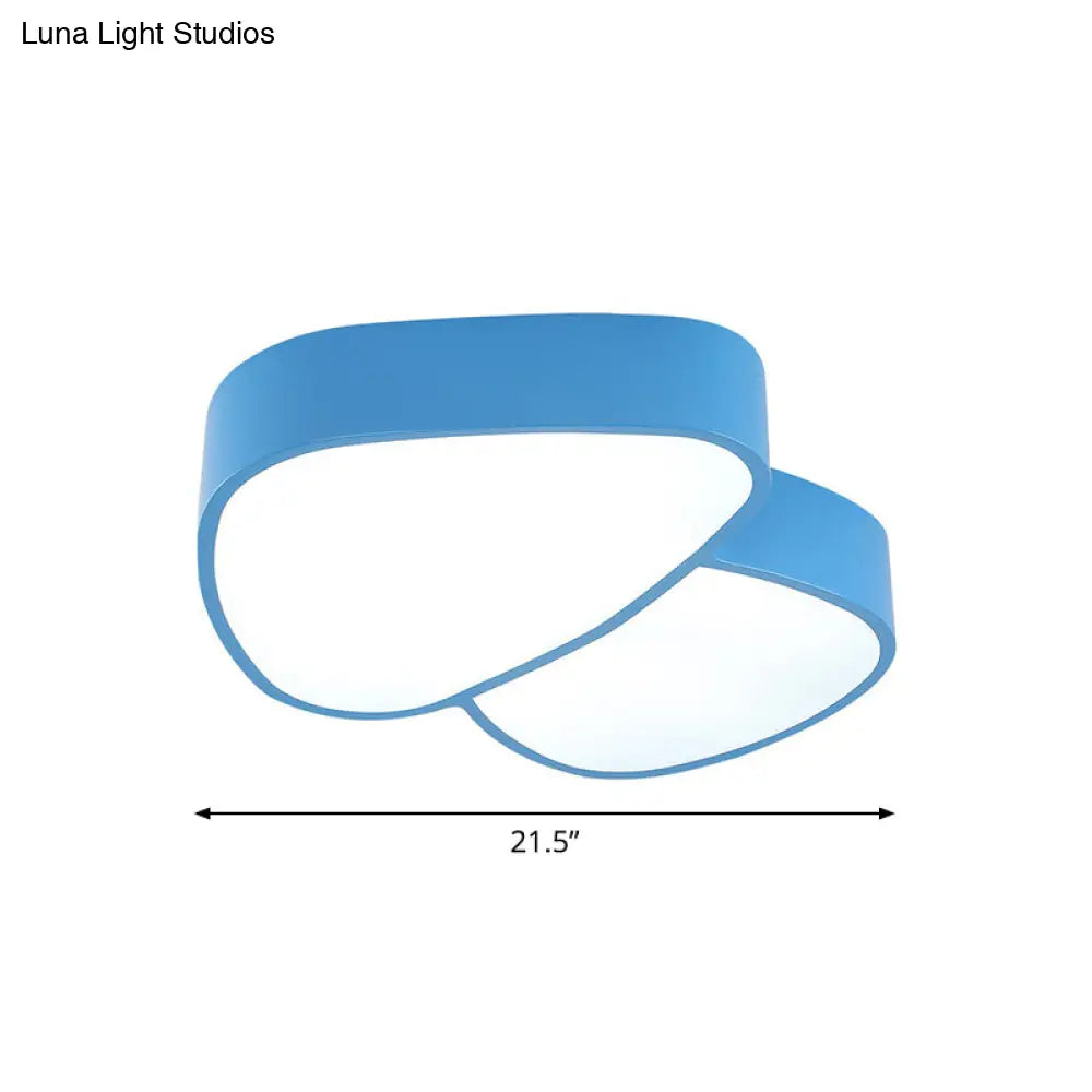 DecorBites™ DecorBites™ Acrylic Mushroom Flushmount LED Ceiling Light Creative Surface Mount Fixture for Kids Room