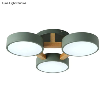 Lámpara de techo empotrada DecorBites™ de estilo nórdico acrílico para sala de estar